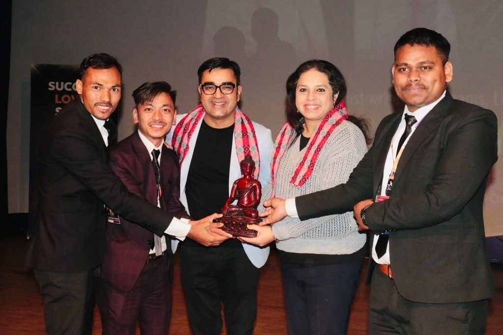 Deepak Bajaj in nepal